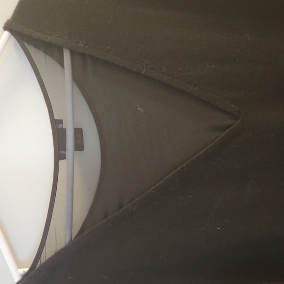 Club Monaco Sweater Dress with sheer v-neck - Picture 4 of 4